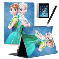 LJX 2019 iPad Air 3 Case 2017 iPad Pro 10.5 inch Cover, Mickey Minnie PU Leather Protective Cartoon Cute Design Stand Smart Auto Sleep/Wake Shell for iPad Air (3rd Gen) 2019/iPad Pro 10.5" 2017#P