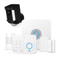 Ring Spotlight Cam Battery (Black) + Ring Alarm 5 Piece Kit