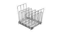 LIPAVI Sous Vide Rack-Model L10- Marine Quality 316L Stainless Steel-Square 7.8 x 6.4 Inch-Adjustable, Collapsible,Ensures even and Quick warming with Sous Vide Cooking - Fits LIPAVI C10 Container