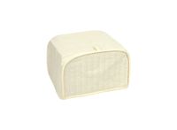 RITZ Polyester / Cotton Quilted Two Slice Toaster Appliance Cover, Dust and Fingerprint Protection, Machine Washable, Natural