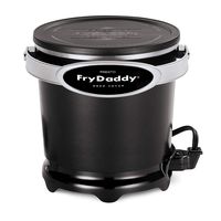 Presto 05420 FryDaddy Electric Deep Fryer (2 Pack 4 cups)