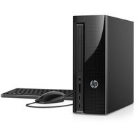 HP High Performance Slimline Desktop - Intel Quad Core i5-6400T, 8GB RAM, 1TB HDD, DVD, HDMI, WIFI, Bluetooth, Windows 10 Home (Black)