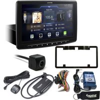 Alpine iLX-F309 HALO9 Receiver w/ 9-inch Screen, Single-DIN, Includes SWI-RC, SiriusXM Tuner & Alpine Backup Cam