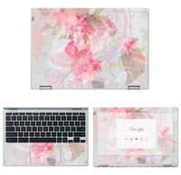 decalrus - Protective Decal Floral Skin Sticker for Acer ChromeBook 11 CB3-132 (11.6" Screen) case Cover wrap ACchrmbk11CB3_132-171