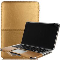 12'' Macbook PU Leather Sleeve,Businda Premium Luxury Bookstyle Stand Folio Slim Fit Lightweight Stylish Classic Style Ultra Thin Retro Case for MacBook 12 Inch Retina Display A1534