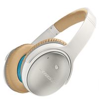 Bose QuietComfort 25 Acoustic Noise Cancelling Headphones for Apple devices, White(wired, 3.5mm)