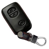 Rpkey Leather Keyless Entry Remote Control Key Fob Cover Case protector For Toyota Highlander Prius Prius C Prius V RAV4 HYQ14AAB HYQ12ACX