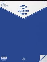 Alvin, Quadrille Paper, Graph and Drafting, 4x4 Grid, 17 x 22 Inches -  50 Sheets