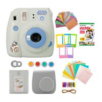 Fujifilm Star Wars Instax Mini 9 Instant Disney Camera with Instant Film (20 Shots) and 7-1 Accessory Gift Bundle