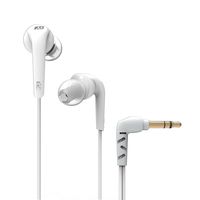 MEE Audio RX18 Comfort-Fit in-Ear Headphones with Enhanced Bass (White)