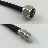 12 inch RGU178 F MALE to FME FEMALE Pigtail Jumper RF coaxial cable 50ohm High Quality Quick USA Shipping