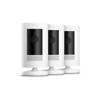 All-new Ring Stick Up Cam Battery HD security camera with two-way talk, Works with Alexa - 3-Pack