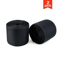 Hslife 3 Pack 3"Width x 10'Length Black Cable Grip Strip Carpet Floor Cable Cover Only for Commercial Office Carpet Protect Cords and Prevent a Trip Hazard