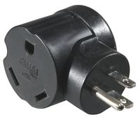 Arcon 14081 Generator Power Adapter 30-Amp Female to 15-Amp Male 90-Degree