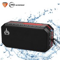Portable Bluetooth Wireless Speakers, IP65 Waterproof Bluetooth Speakers,10-Hour Playtime Portable Phone Speakers, Built-in Mic Outdoor Wireless Speakers for iPhone iPad Android Phones Computer Etc.