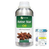 Anise Star (Illicium Verum) Pure Natural Aromatherapy Therapeutic Uncut Undiluted Essential Oil 2000ml/67.6 fl. oz. Express Shipping