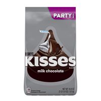 HERSHEY'S KISSES,Milk Chocolate Bulk Candy, Party Bag, 35.8 Ounce