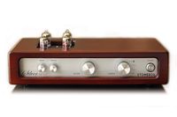 Stereo HiFi Turntable Tube Amplifier with HD Bluetooth. Xtonebox Silver 6011 Home Audio (Rosewood)