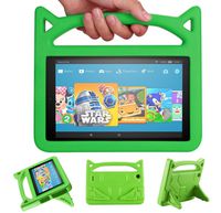 Ainior New Style Fǐrě 10 Tablet Case,Kids Shock Proof Protective Cover Case for Ämǎzǒn Fǐrě 10.1 Inch Tablet (2019/2017/2015 Release) (Green)