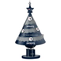 NFL New England Patriots Tree Bell Ornament