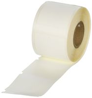 Brady WML-917-499 Nylon Cloth I.D. Pro Plus,  Ls2000 & Bradymarker xc Plus Printer Labels , White (250 Labels per Roll, 1 Roll per Package)