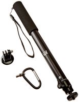 XSories Big U-Shot, Telescoping Camera Pole Monopod Fits All Digital Cameras, Includes GoPro Mount, GoPro 3, GoPro 3+, GoPro 4, GoPro Accessories, Camera Accessories (Black)