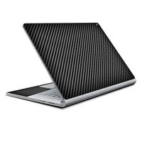 MightySkins Skin Compatible with Microsoft Surface Book 2 13" (2017) - Carbon Fiber | Protective, Durable, and Unique Vinyl Decal wrap Cover | Easy to Apply, Remove | Made in The USA