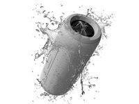 M3 Waterproof Portable Bluetooth Speaker 360 Sub-woofer iPX6 -Dust-Proof - for Indoor-Outdoor (Gray)