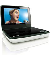 Philips PET741/37 Portable DVD Player with 7-Inch LCD, White