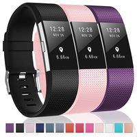 Humenn Bands Compatible with Fitbit Charge 2, 3 Pack Classic & Special Edition Replacement Bands for Fitbit Charge 2, Women Men