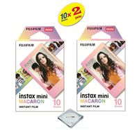 Fujifilm Instax Instant Film 2-Pack(20 Sheets) Value Set for Fujifilm Instax Mini 8 & Mini 9 Cameras - Macaron ...