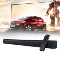 AKIXNO Sound Bars for TV, 3 Equalizer Mode Home Theater Audio TV Speakers, 33-Inch Wireless/Wired Bluetooth Stereo Sound Bar, Optical/RCA/Line-in Connection, Wall Mountable, Remote Control