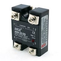 WerFamily SSR Solid State Relay SSR-25DD DC-DC 3-32V DC / 5-250V DC / 25A