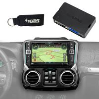 Alpine X209-WRA-OR 9-Inch Restyle System w/Off-Road Mode & KAC-001 Accessory Controller for Jeep Wrangler JKS 2011-2018