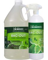 Biokleen Bac-Out Stain and Odor Remover - 32 Ounce and Gallon Refill - for Pet Stains, Laundry, Diapers, Wine, Carpets, More, Eco-Friendly, Non-Toxic, Plant-Based