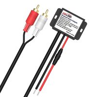 Car Bluetooth Receiver Adaptor Kit, CHELINK RCA Car Music Receiver Adapter Stereo Converter Receiver Dongle 12V