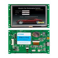 5 Inch Touch Screen Panel for Industrial Use Work with Any Microcontroller/MCU