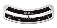 Rieker Military Grade Shatter-Proof ±26º Inclinometer, Off-Road Slope Indicator 2126-C