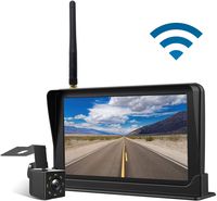 Aceeken Wireless Backup Camera with 4.3" LCD Screen HD Rear View Camera Kit for Cars, Trucks,Sedans,Vans,SUV Driving/Parking Use Super Night Vision Waterproof Reverse Cam Adjustable Backup Guidelines