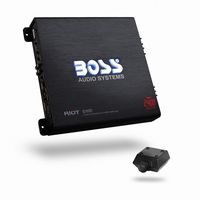 BOSS Audio Systems R2400D Class D Car Amplifier - 2400 Watts, 1 Ohm Stable, Digital, Monoblock, Mosfet Power Supply, Great for Subwoofers