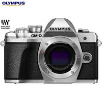 Olympus OM-D E-M10 Mark III Mirrorless Micro Four Thirds Digital Camera Body (Silver) - (Renewed)