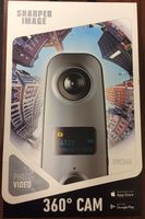 Sharper Image SVC360 Panoramic 360 Camera, Full HD, High Resolution Video Capture, Spherical View