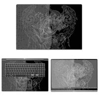 decalrus - Protective Decal Yin Yang Skin Sticker for LG Gram 17Z990 (17.3" Screen) case Cover wrap LGgram17_17Z990-24