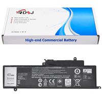 GK5KY 11.1V 43Wh Battery for Dell Inspiron 13 7347 13-7352 3147 3000 11-3152 Series 04K8YH 92NCT 092NCT 4K8YH P20T