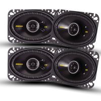 4) New Kicker 40CS464 4x6" 300W 2 Way Car Coaxial Speakers Stereo Audio CS464