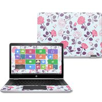 Mightyskins Skin Compatible with Hp Pavilion X360 14" (2017) - Vintage Floral | Protective, Durable, and Unique Vinyl Decal Wrap Cover | Easy to Apply, Remove, and Change Styles | Made in The USA