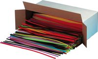 Creative Arts by Charles Leonard Chenille Stem Class Pack, 6 MM x 12 Inch, Assorted Colors, 1000/Box (65610)