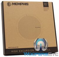 Memphis MG15 15" Subwoofer Grill for Memphis M615D2, M615D4, MOJO615D2 and MOJO615D4