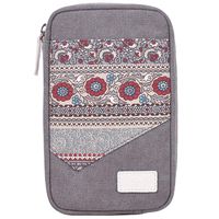 Travel Organizer Cable Bag USB Drive Shuttle Case Electronics Accessory Storage Organizer (Gray)