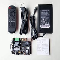 Up2stream amp 2.0-WiFi&Bluetooth 5.0 with 50+50W 21V DC/2.0 HiFi Stereo Channel Multiroom Streaming Amplifier Board Full Set for DIY Speaker-Arylic WB60